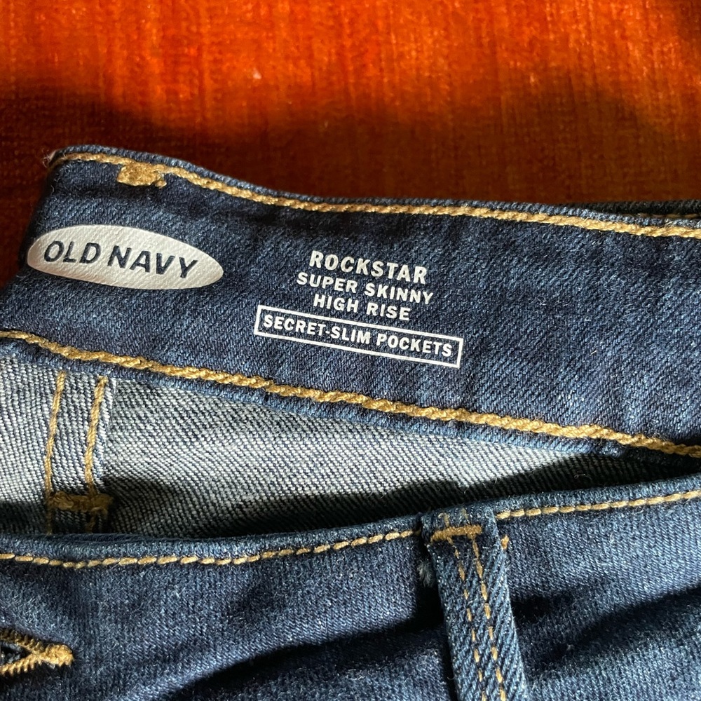 Rockstar Super Skinny High Rise Jeans